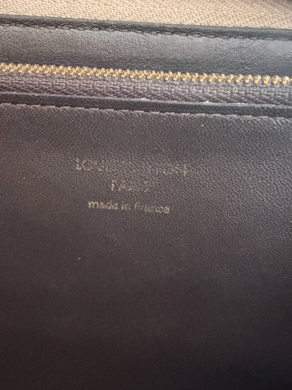 Louis Vuitton Comete Zip Around Wallet Taurillon Leather Taupe Gray M63104 - Picture 14 of 15